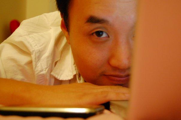 Soo working on laptop